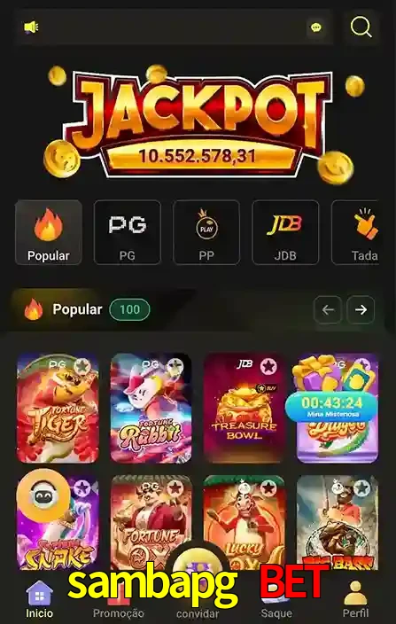 Promoções Especiais no sambapg bet App